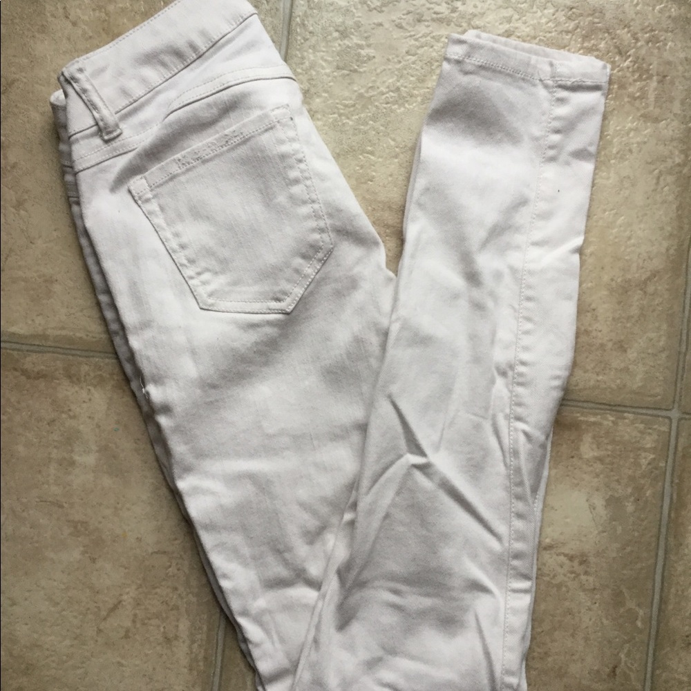 White jeans